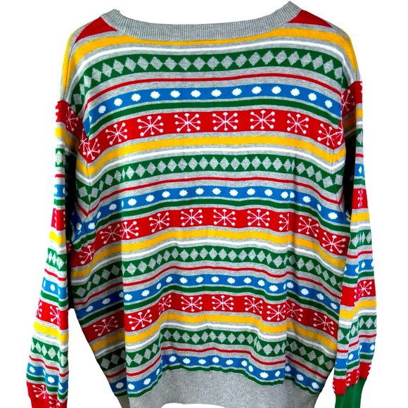 Disney Store Minnie Mouse Family Holiday Christmas Sweater Women's Plus 2XL - Picture 6 of 12